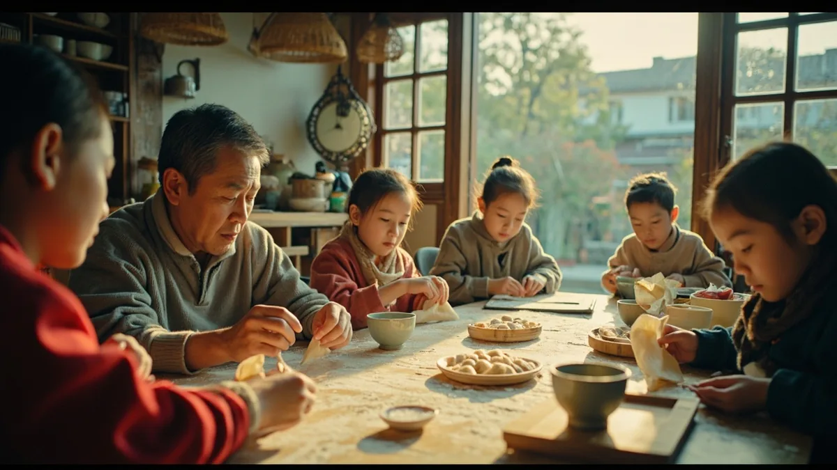 중국어로 "만두" — 饺子 (jiǎozi)
